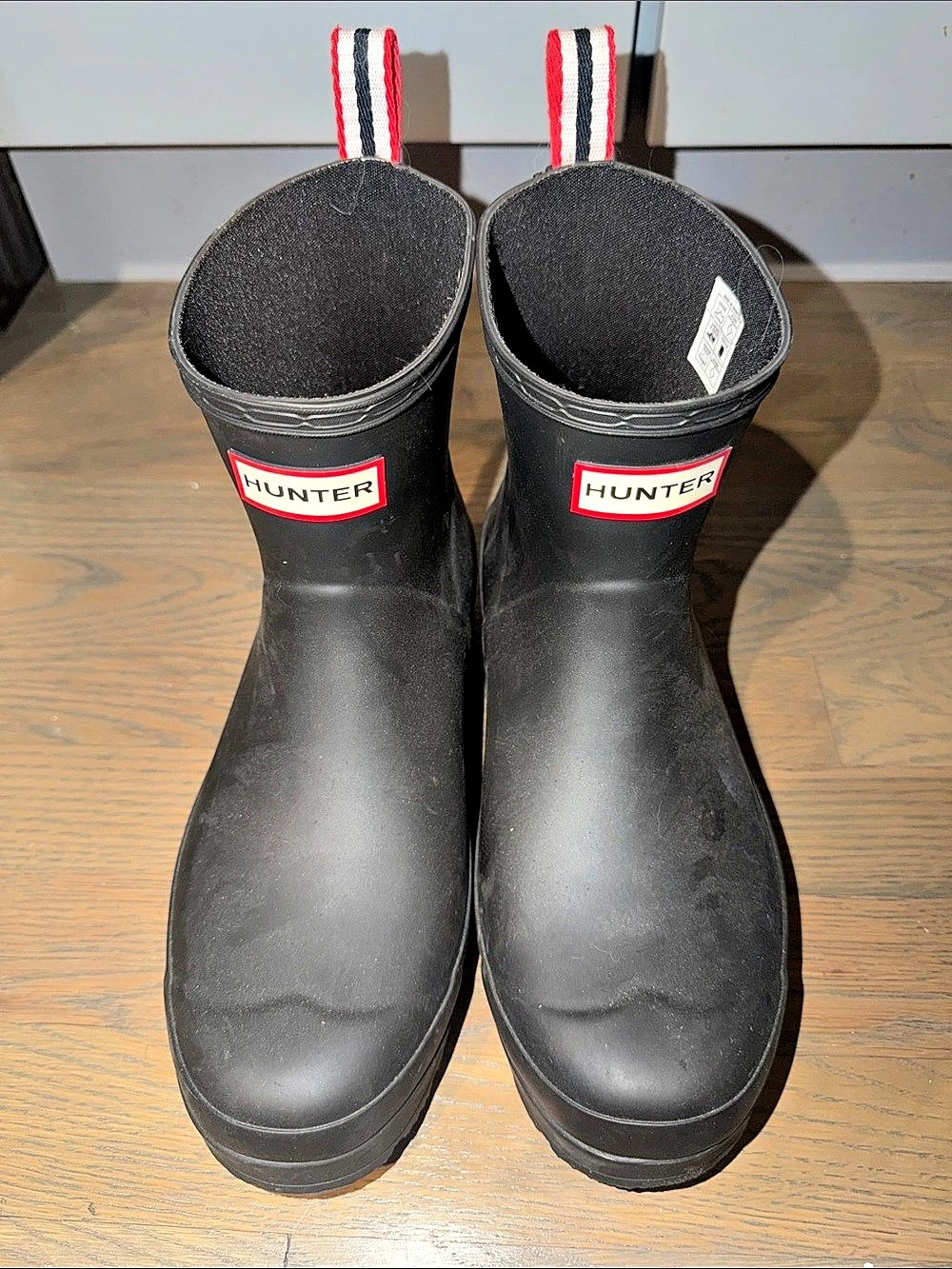 Hunter Women's Play Short Rain Boots Black